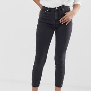 ASOS Petite Jeans in Washed Black W25